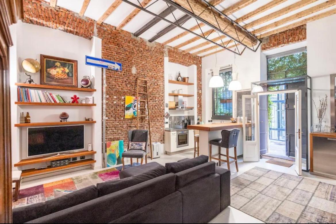 Loft Di Design Nel Cuore Di Milano Bagian luar foto
