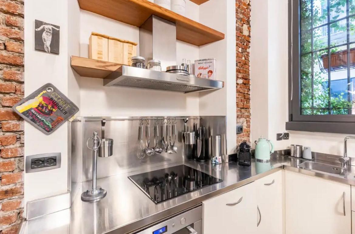 Loft Di Design Nel Cuore Di Milano Bagian luar foto