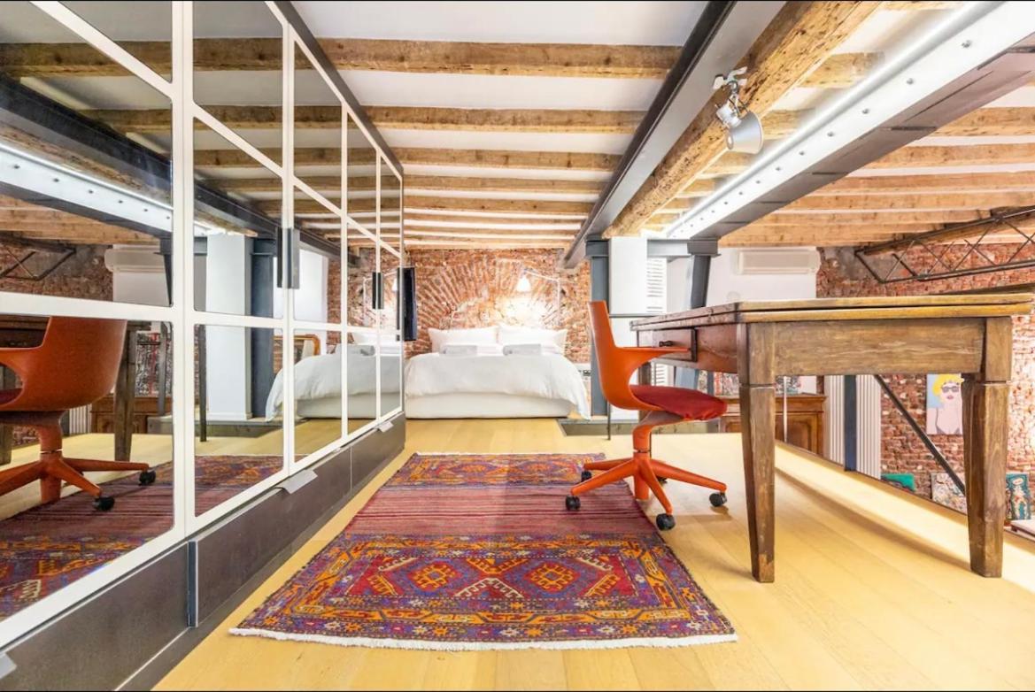 Loft Di Design Nel Cuore Di Milano Bagian luar foto