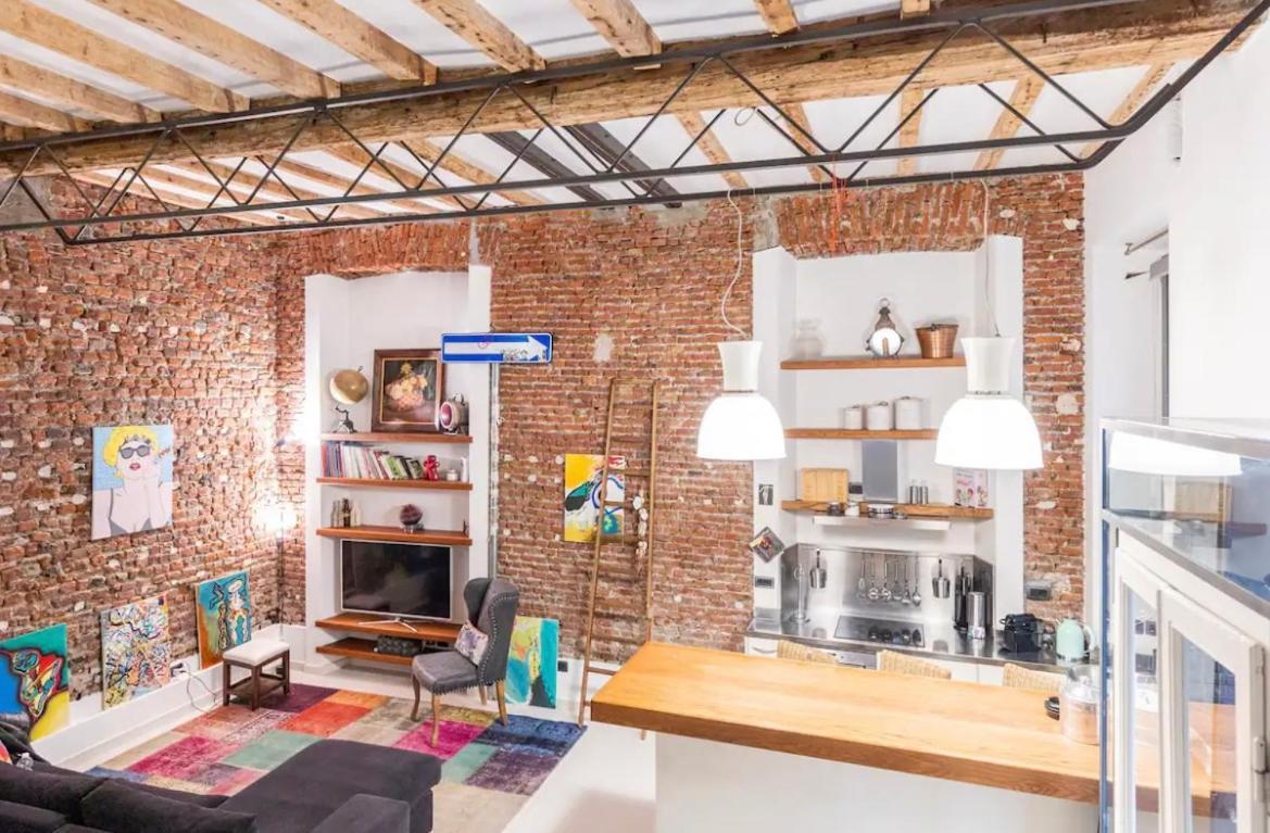 Loft Di Design Nel Cuore Di Milano Bagian luar foto