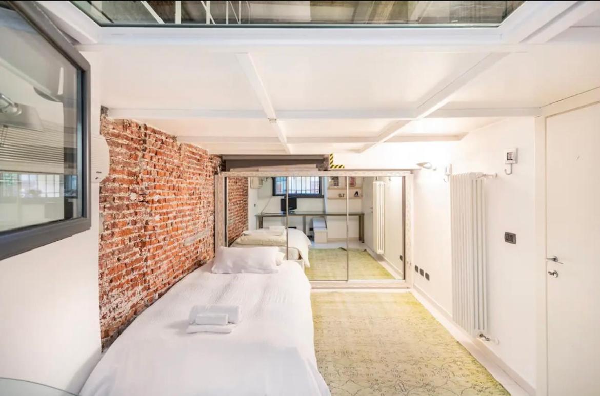 Loft Di Design Nel Cuore Di Milano Bagian luar foto